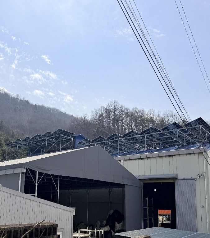 Rooftop solar array — Hanboo Gisan plant